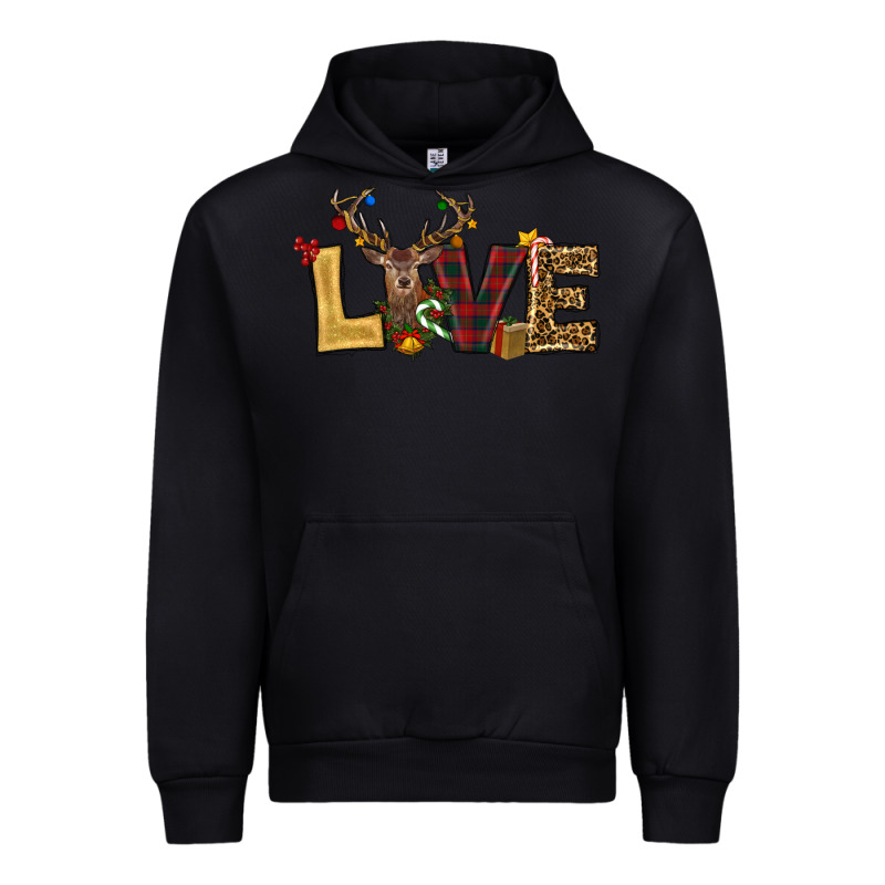 Christmas Reindeer Love Urban Hoodie by RanaPortraitStore | Teevron