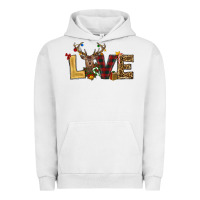 Pigment Lunar Rock christmas reindeer love Urban Hoodie - RanaPortraitStore