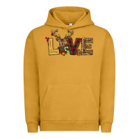 Pigment Peanut Butter christmas reindeer love Urban Hoodie - RanaPortraitStore
