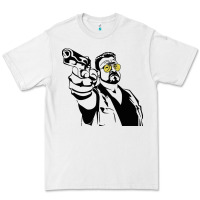 White big lebowski Premium Tee - SnappyArt