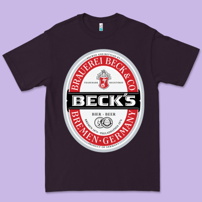 Beck’s-dark Premium Tee Designed By Snappyart