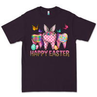 Plum Happy Easter Dental And Egg Premium Tee - BundleAndBundleShop