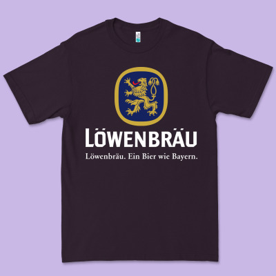 Lowenbrau Premium Tee Designed By Snappyart