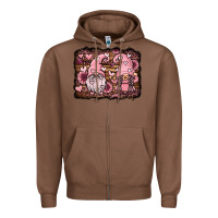 Chestnut valentines day gnomes couple Zipper Hoodie - Jasminsmagicworld
