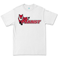 White cool,marist,red,foxes Premium Tee - SnappyArt