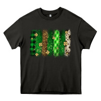 Asphalt St. Patrick's Day brushstroke Heavy Core Tee - OliviaCreatesArt