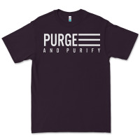 Plum Purge And Purify Graphic Premium Tee - SnappyArt
