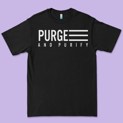Purge And Purify Graphic Premium Tee Designed By Snappyart