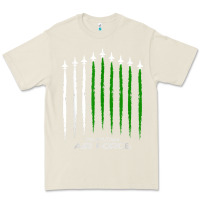 Bone pakistan air force shirt   pakistani flag men women kids t shirt Premium Tee - SnappyArt