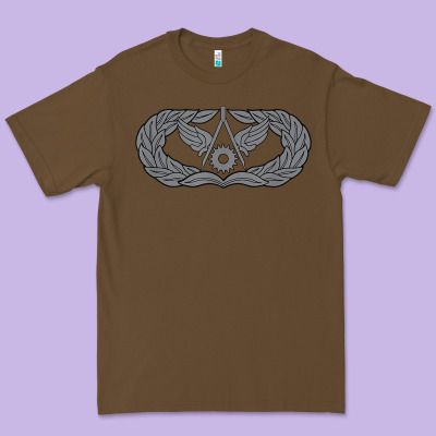 Air Force Civil Engineer Badge Premium Tee Designed By Snappyart
