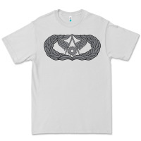 Dove Grey Air Force Civil Engineer Badge Premium Tee - SnappyArt