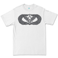 White Air Force Civil Engineer Badge Premium Tee - SnappyArt