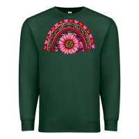 Sports Green valentine's day sunflower rainbow Premium Sweatshirt - RanaPortraitStore