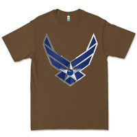 Cacao US Air Force USAF Premium Tee - SnappyArt