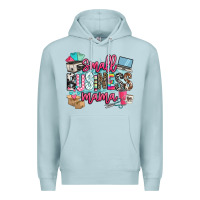 Blue Mist small business mama Premium Hoodie - BarkalooDesign
