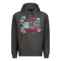 Charcoal Heather small business mama Premium Hoodie - BarkalooDesign