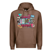 Chestnut small business mama Premium Hoodie - BarkalooDesign