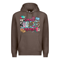 Coffee small business mama Premium Hoodie - BarkalooDesign