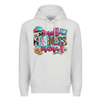 Dove Grey small business mama Premium Hoodie - BarkalooDesign