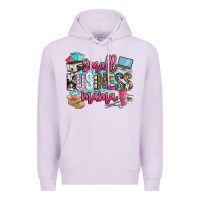 Lilac small business mama Premium Hoodie - BarkalooDesign