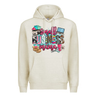 Oatmeal Heather small business mama Premium Hoodie - BarkalooDesign