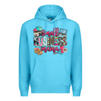 Ocean Blue small business mama Premium Hoodie - BarkalooDesign