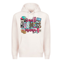 Pale Pink small business mama Premium Hoodie - BarkalooDesign