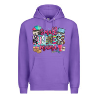 Purple small business mama Premium Hoodie - BarkalooDesign