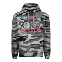 Slate Camo small business mama Premium Hoodie - BarkalooDesign