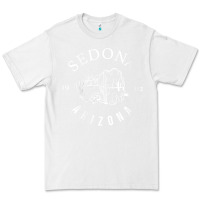 White womens sedona arizona t shirt sedona az vintage arizona vacation v nec Premium Tee - SnappyArt