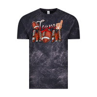 Cloud Black team mom Vintage Tee - CowhideDigitalArt