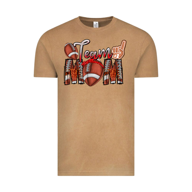 Team Mom Vintage Tee by CowhideDigitalArt | Teevron