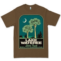 Cacao Trending Lake Wateree State Park Sc Vintage Travel Premium Tee - SnappyArt