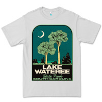 Dove Grey Trending Lake Wateree State Park Sc Vintage Travel Premium Tee - SnappyArt