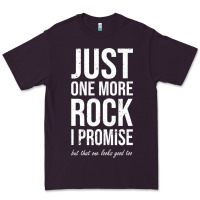 Plum Rockhounds gear gift Just one more rock funny rockhounding Premium Tee - SnappyArt