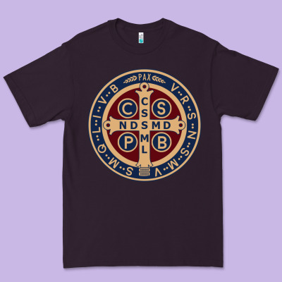 Saint Benedict Medal 1 Premium Tee Designed By Snappyart