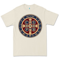 Bone Saint Benedict Medal 1 Premium Tee - SnappyArt