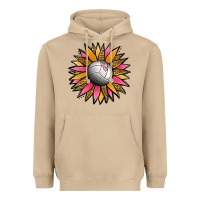 Mushroom Volleyball Sunflower Heavyweight Hoodie - Jasminsmagicworld