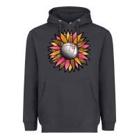 Smoke Volleyball Sunflower Heavyweight Hoodie - Jasminsmagicworld