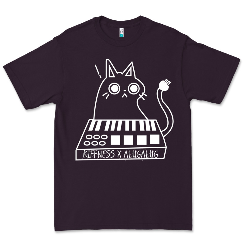 The Kiffness X Alugalug White Cat Classic Premium Tee by SnappyArt | Teevron