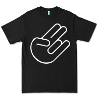 Black shocker hand Premium Tee - SnappyArt