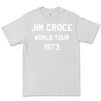 Dove Grey Jim Croce World Tour 1973 Premium Tee - SnappyArt