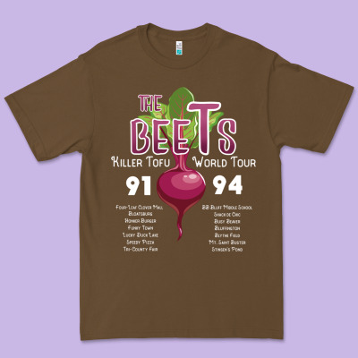 The Beets Killer Tofu World Tour For Friend Premium Tee Designed By Snappyart
