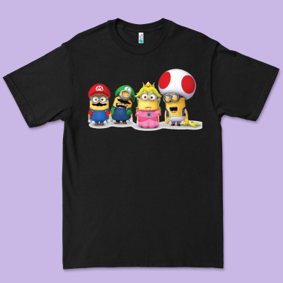 Super Minion Bros Premium Tee Designed By Floraart