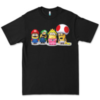 Black Super Minion Bros Premium Tee - FloraArt