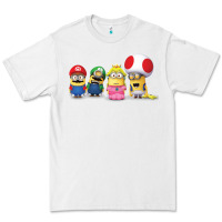 White Super Minion Bros Premium Tee - FloraArt