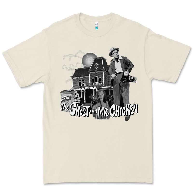 The Ghost And Mr Chicken Green Premium Tee by FloraArt | Teevron