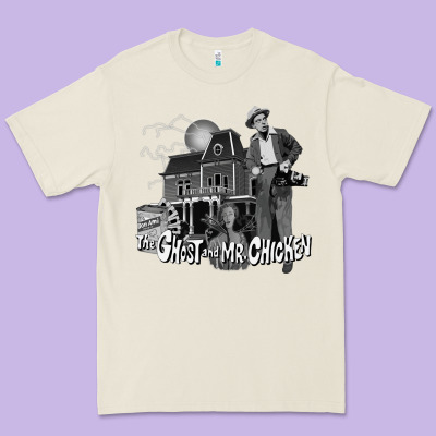 The Ghost And Mr Chicken Green Premium Tee Designed By Floraart