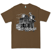 Cacao the ghost and mr chicken green Premium Tee - FloraArt