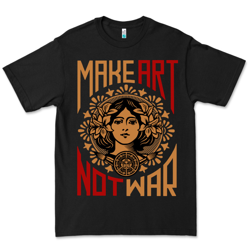 Make Art Not War Symbol Premium Tee by FloraArt | Teevron